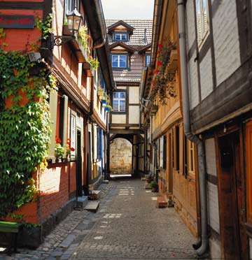 Gasse Quedlinburg